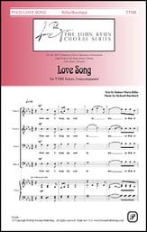 Love Song TTBB choral sheet music cover